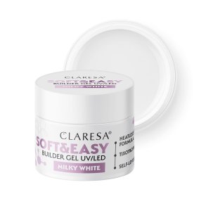 Claresa builder gel Soft&Easy gel mlkehvid 12g