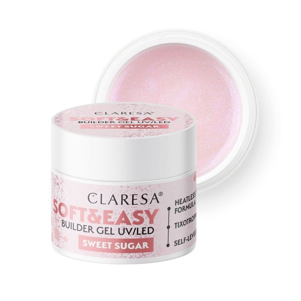 Claresa Soft&Easy gelbuilder sdt sukker 90g