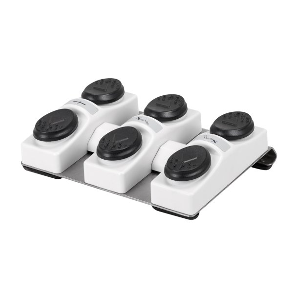 Elektrisk kosmetikstol Azzurro 803D 3-motors gr