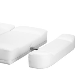 Elektrisk kosmetikstol - Azzurro 803D 3-motors hvid