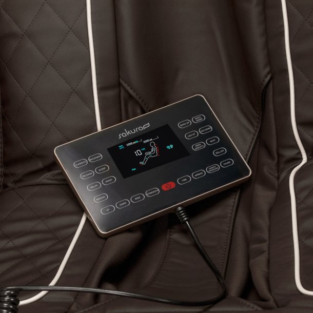 Massage stol Comfort Plus 806 lder brun