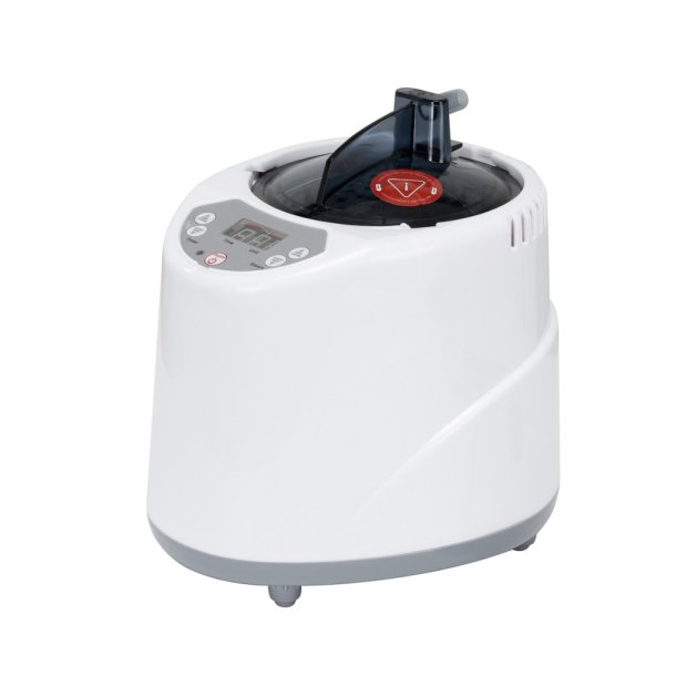 Frisrstol/seng med Japansk hoved spa. Sort