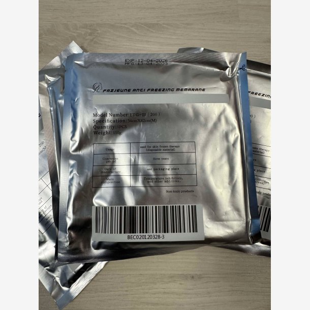 Gel Membraner - 4 strrelser