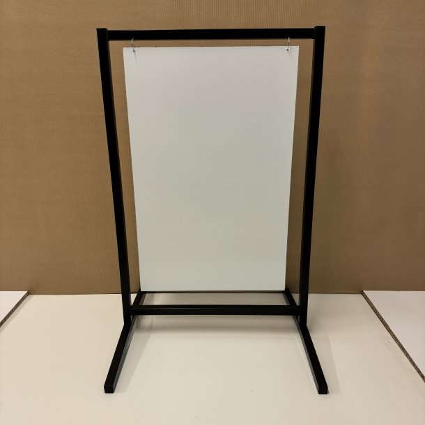 Skilt med buede ben (S-2) boltet - tryk er inkluderet i prisen