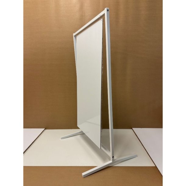 Skilt med buede ben (large) boltet - tryk er inkluderet i prisen