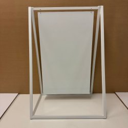 Vinkel skilt (large) - tryk er inkluderet i prisen