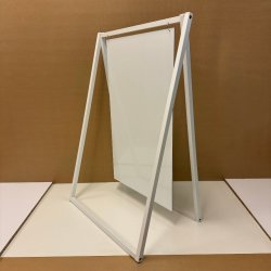 Vinkel skilt (large) - tryk er inkluderet i prisen