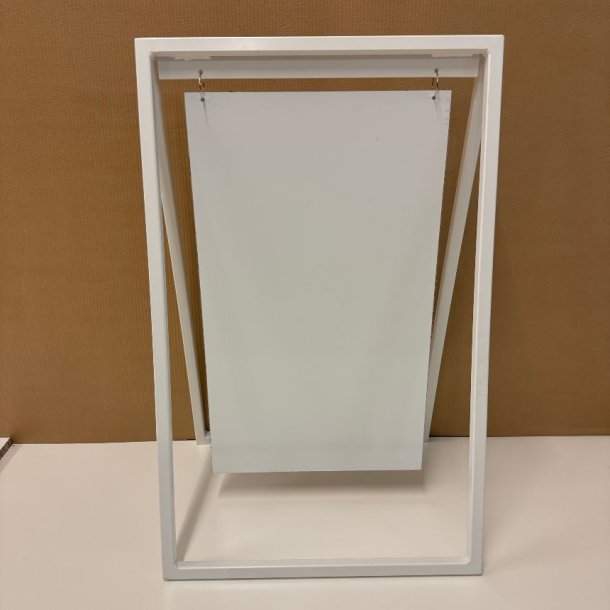 Vinkel skilt u/bund - tryk er inkluderet i prisen