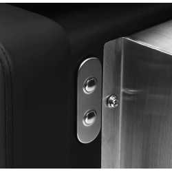 Gabbiano Sylvia frisrstol med vask og elektrisk fodskammel