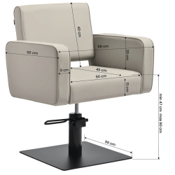 Gabbiano Bilbao frisrstol beige