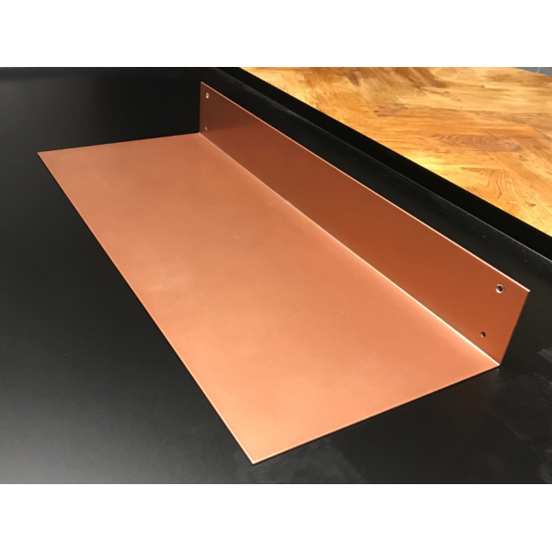 Vinkelhylde - 25 x 8 cm - flere lngder