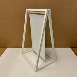 Vinkel-skilt (small) - tryk er inkluderet i prisen