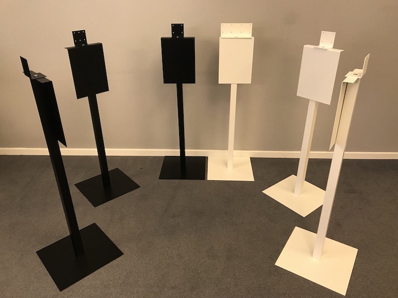 Gulvstandere for håndsprit